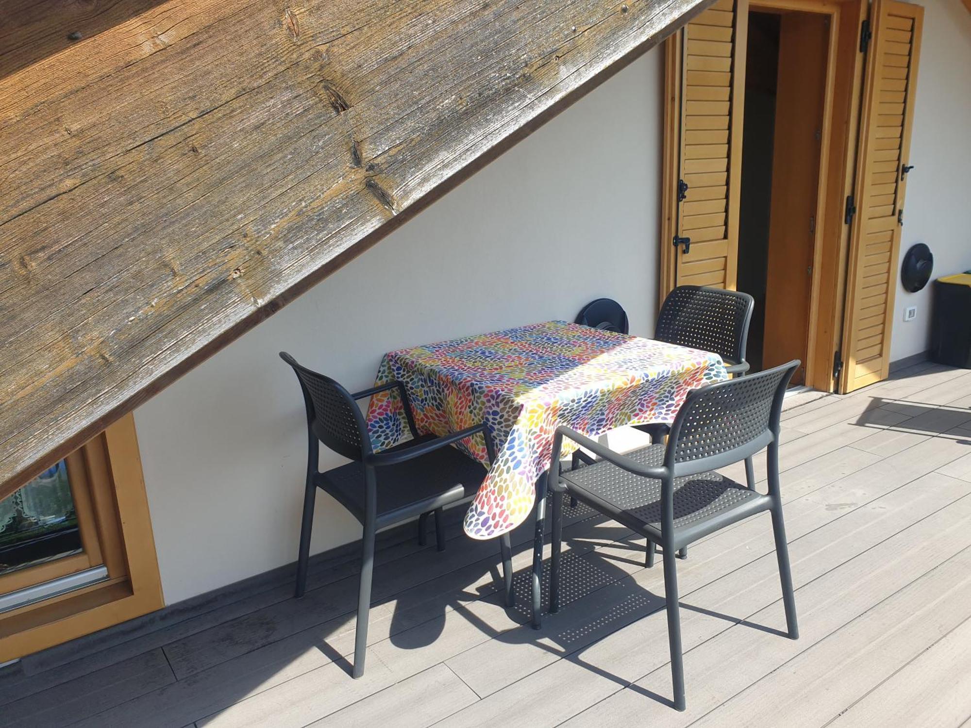 Mansarda Con Terrazzo E Giardino Altopiano Di Pine Baselga di Pine Ngoại thất bức ảnh